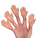 Set Of Five Finger Hands Finger Puppets
