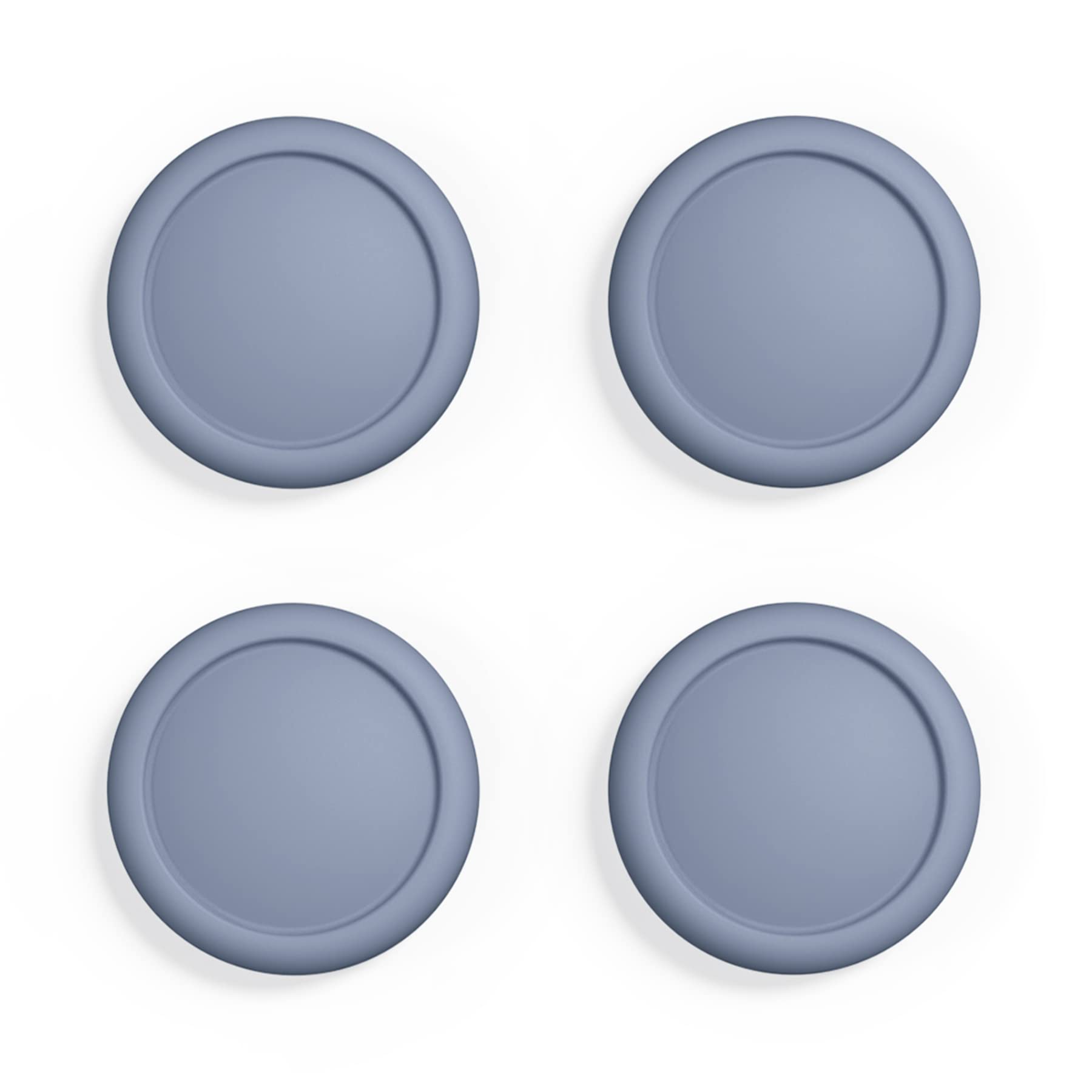 PlayVital Switch Joystick Caps, Switch Lite Thumbstick Caps, Silicone Analog Cover for Switch OLED Joycon Thumb Grip Rocker Caps for Nintendo Switch & Switch Lite - Slate Gray