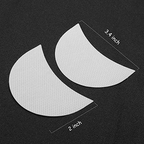 image for 120 Pcs Eye Shadow Shields, Kalolary Eyeshadow Pads Stencils Lint Free