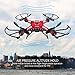 Drone with HD Camera, Potensic® F183W 4CH Six-Axis RC Quadcopter Drone 2MP Camera Helicopter FPV 2.4GHZ Phone Quadcopter with WiFi, 360 Degree Rollover