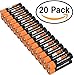 20 Pack AmVolt AAA Batteries [10 YEAR LIFE] Premium LR3 Alkaline Battery 1.5 Volt Non Rechargeable Batteries for Watches Clocks Remotes Games Controllers Toys AAA-Batteries - 2027 Expiry Date
