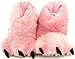 LazyOne Pink Paw Slippers - X-Large