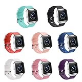 GinCoband 8PCS Fitbit Blaze Bands Replacement For Fitbit Blaze Smart Watch No tracker