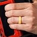 ThunderFit Womenís Silicone Wedding Ring - Rubber Wedding Band - 5.5mm Wide, 2mm Thick (Camo, Glitter-Pink, Light Pink,Dark Pink, Neon,Yellow, Teal, Black - Size 4.5-5 (15.7mm))