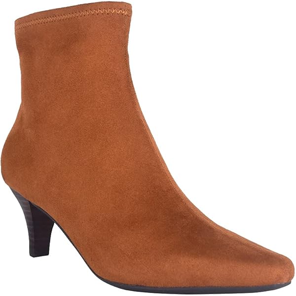 Impo Garda Stretch Ankle Boots - Memory Foam Comfort With Low Heel