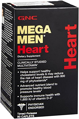 GNC Mega Men® Heart 90 Caplets GNC Mega Men® Heart 90 Caplets