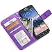 S6 Active Case, Galaxy S6 Active Case, Cellularvilla [Stand Feature] [Slim Fit] Wallet Case, Premium Pu Leather Flip Cover [Card Slots] [Wristlet] for Samsung Galaxy S6 Active G890 (Ultra Butterfly)