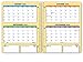 Dated Elementary Student Planner for Academic Year 2019-2020 (Block Style - 8.5