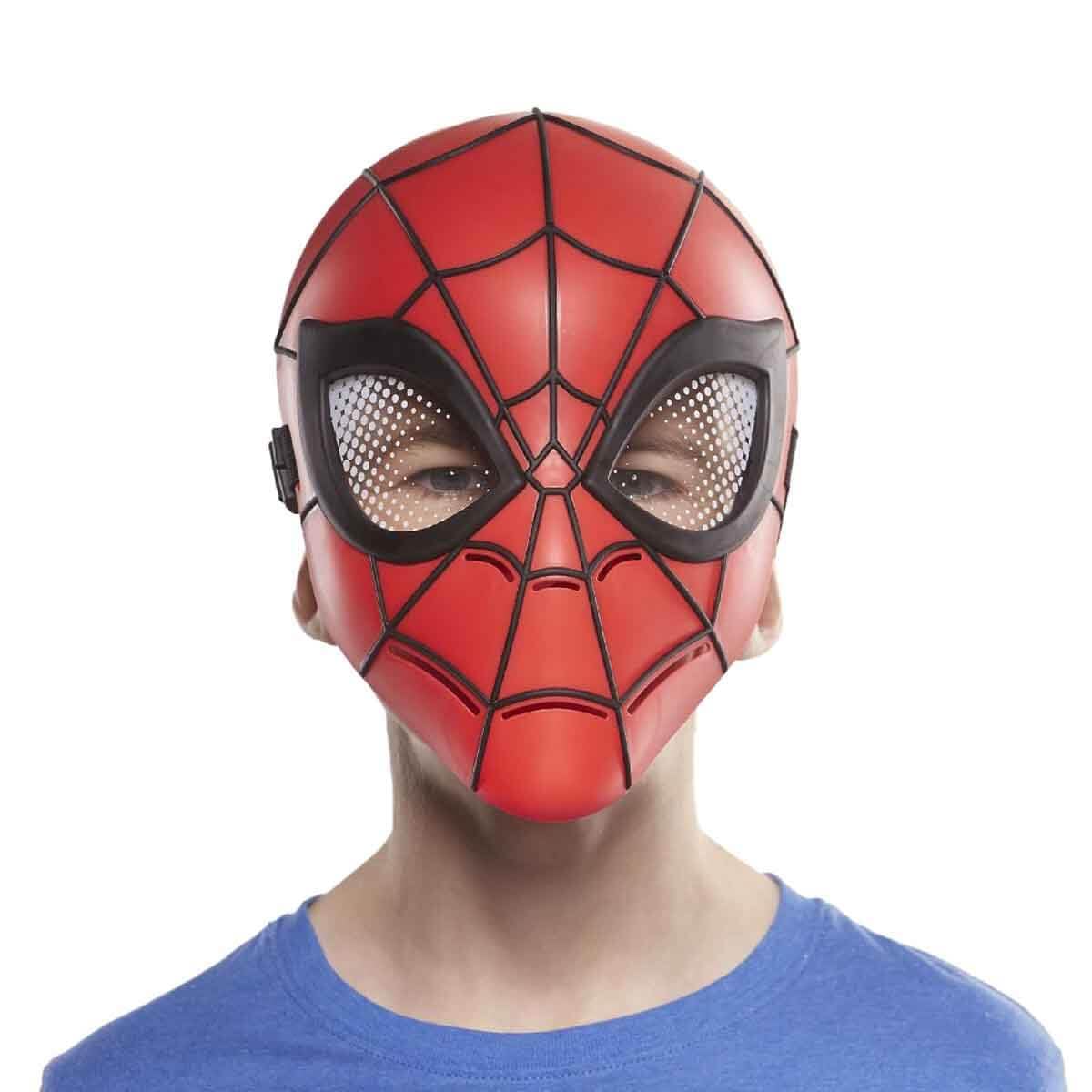 SPIDER-MAN Marvel Avengers Roleplay Mask, Peter Parker Superhero Costume Accessory For Kids, Cosplay & Dress-Up Role Playing Toy, Flexible Fit Hero Mask