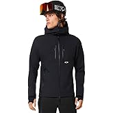 Oakley Mens Kendall Recycled Shell Jacket 2.0, Blackout, Medium