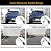 NATIKA Hidden License Plate Backup/Front View Camera, IP69K Waterproof Great Night Vision HD Wide View Angle Reverse Rear View Backup Camera for Cars Pickup Trucks SUV Jeep RV Van