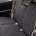 BEHAVE Black Car seat Covers,Custom Fit Seat Covers Fit for Honda 2015 2016 CRV,Pack of Leather Seat Covers for SUV Full Set with 4 pcs Saddle Covers,4 pcs Back Covers,5 pcs Headrest Covers ¡­