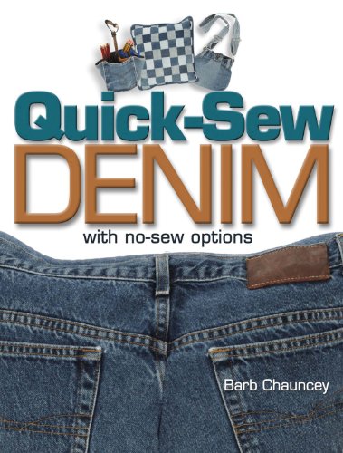 Quick Sew Denim with No Sew Options: With No-sew Options
