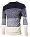 Zicac Men's Casual Fashion Pullover Sweater Assorted Color Knitwear