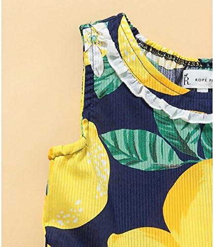 Amazon Co Jp ロペピクニック Rope Picnic Kids レモン柄ワンピース ネイビー系 41 100 ファッション