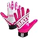 Battle Ultra-Stick Football Gloves – Ultra-Tack Sticky Palm Receivers Gloves – Pro-Style Receiver Gloves, Youth