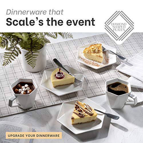 MITBAK 6-Pack Ceramic Coffee Mug Set (14-Ounce) White Coffee Mugs Suitable For Coffee, Tea, Cappuccino And More| Large Mug Set with Handles| Dishwasher, Oven, Microwave Safe - Image 4