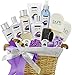 PURE Spa Basket! Lavender Coconut Extra Large Spa Gift Basket. Pampering Holiday Gifts for Women!