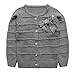 eTree Little Girls' Baby Cute Pearl Bow Buttons Cashmere Cardigan Sweaters