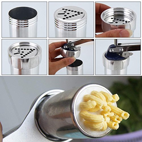 Botrong Biscuit Maker Cookies Press Cake Decorator Pump Machine Kit Icing Syringe