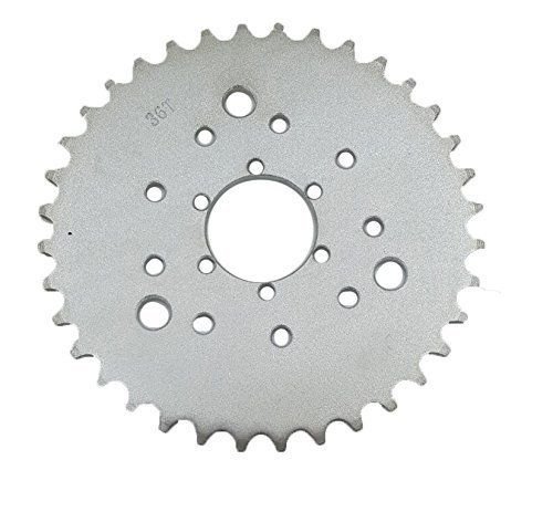 dolphin1986 Hub Adapter 1" and Multifunctional 36 Teeth Sprocket 3+6+9 Holes for Engine