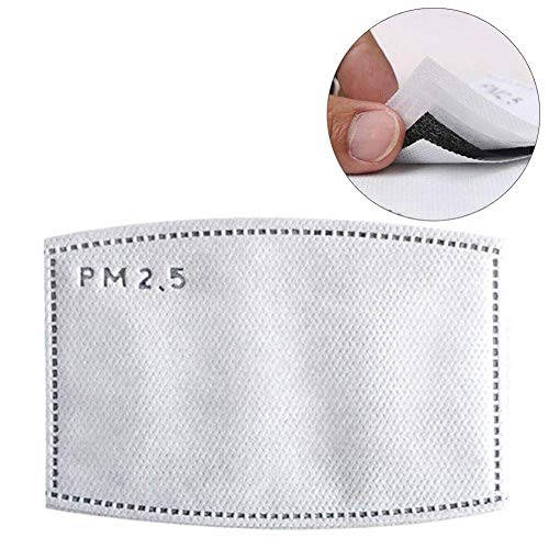 Adults Men Women PM2.5 Activated Carbon Filter Mouth Mask Filters
