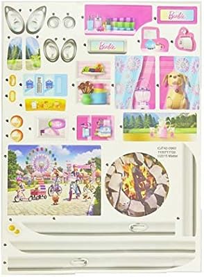 barbie dream camper stickers
