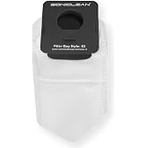 Soniclean STV-3 H10 HEPA Filter Bags, Compatible with STV-3 Cordless Vacuum Base Station, 10-Pack
