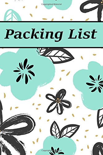 Packing List: Packing List Checklist Manifesto Trip Planner Vacation Planning Adviser Itinerary Travel Diary Planner Organizer Budget Notes size 6*9 inches 95 Pages (Seamless vintage pattern)
