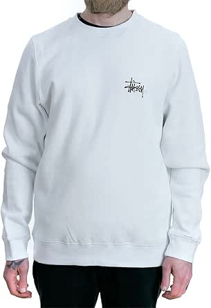 Stussy - Sudadera - para hombre blanco blanco X-Large: Amazon.es: Ropa