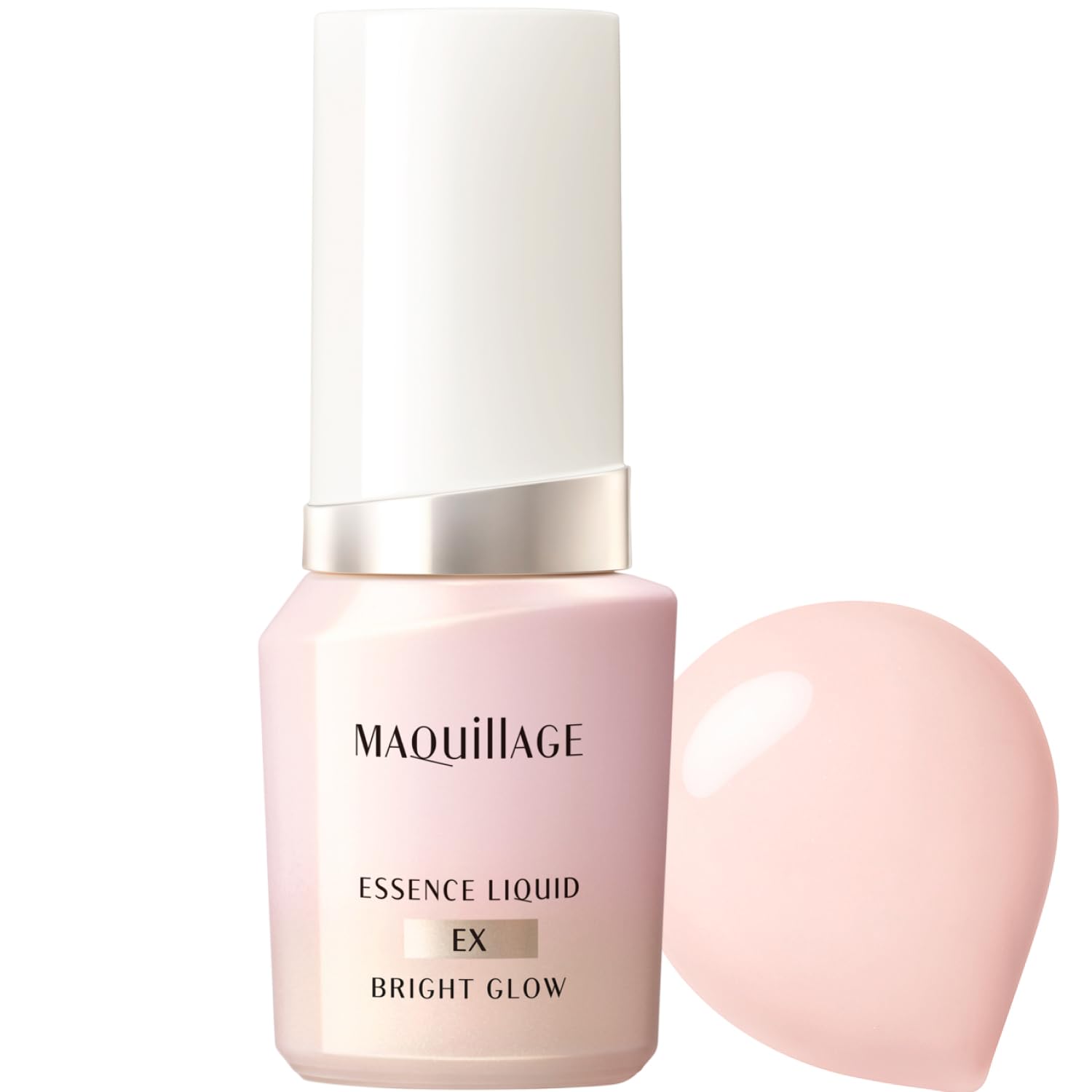 マキアージュ エッセンスリキッド EX ブライトグロウ ピュアピンク05 24mL SPF30・PA+++ | ファンデーション | リキッド状 | 無香料 | 毛穴カバー 透明感 つや 白玉ファンデ美容液
