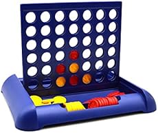 Kids 4 In A Row, Travel Board Game, Classic Family Toy ,Foldable Line up 4 Toy For Children For Fun