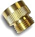 Spigotmaster ~SM01 Vacuum Breaker Adapter~ Converts an Arrowhead PK1390 Anti-Siphon Valve Into a Straight Through Connection primary