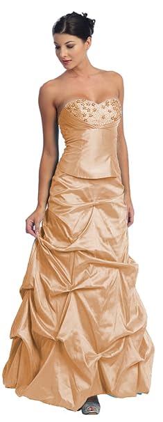 Nachtigall+Lerche Ballkleid bodenlang Abendkleider für Hochzeit Brautjungfernkleid lang Brautmutterkleid elegant Abschlussbal