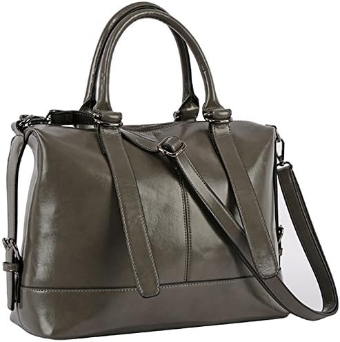 Designer Handbags,Women Satchel Purse Tote Bag,YAAMUU Casual Crossbody Bags with Top-handle[L0010/gray]