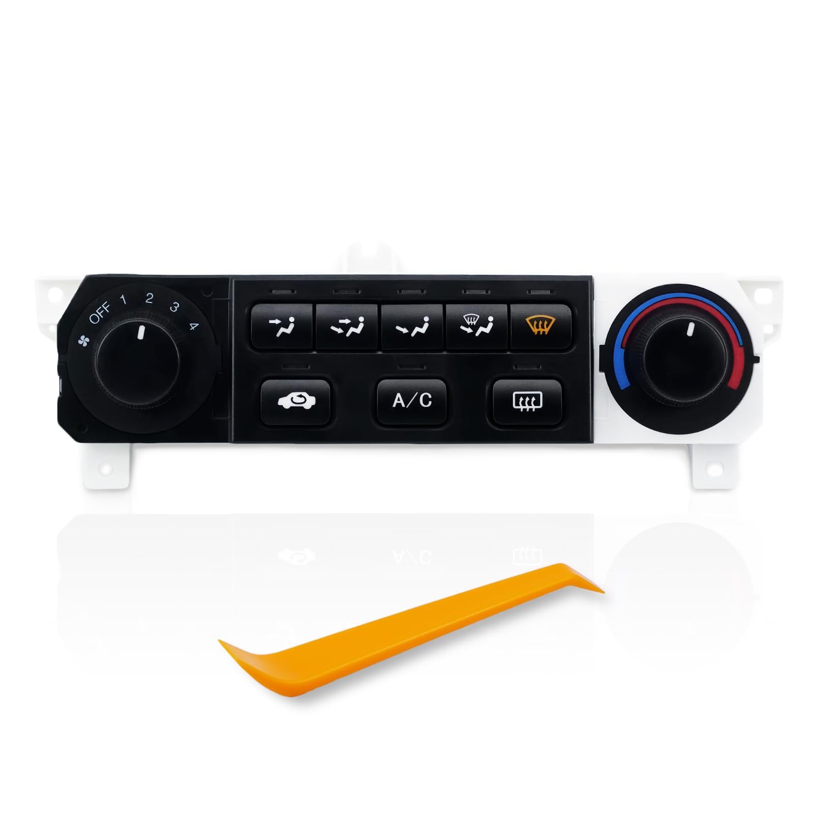 Photo 1 of POBWAV 599-268 Climate Control Module 79600-S84-A01ZA Compatible with 1998-2000 Honda Accord 1998-2004 Odyssey AC Heater Control Panel Replace 79600S84A01ZA