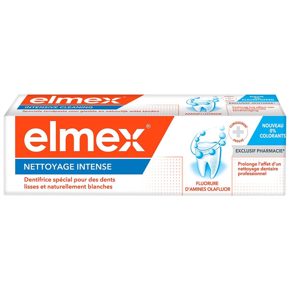 Elmex Decays Plus Intense Cleaning Toothpaste 50ml