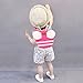 Vox Baby Girl Backpack Cute Cartoon Backpack with Leash for Toddlers Little Kids Backpack Cute Bee Animal Bag with Chest Strap, Pink