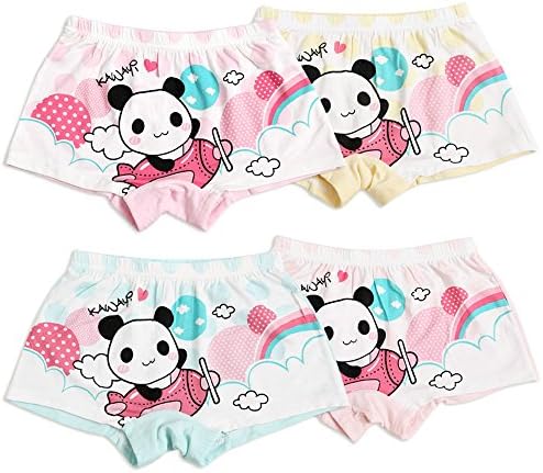 Orinery Cotton Cute Hipster Underwear Baby Girls Boxer Briefs Panties 6-pack (2-3 years old)