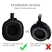 On-Ear Bluetooth Headphones New Bee Hi-Fi Stereo Wireless Bluetooth 4.1 Headsets with Smart Pedometer Function and Mic Audio for IOS Android Smartphones Sent Headphone Stand & Headphone Case (Black)