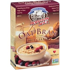Amazon.com : Hodgson Mill Oat Bran All Natural Hot Cereal ...
