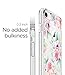 iPhone 6 case,iPhone 6s Case with Flowers, LUOLNH Slim Clear Chrome Gold Floral Pattern Soft Flexible TPU Back Cover Case for Apple iPhone 6/6s [4.7 inch] -G
