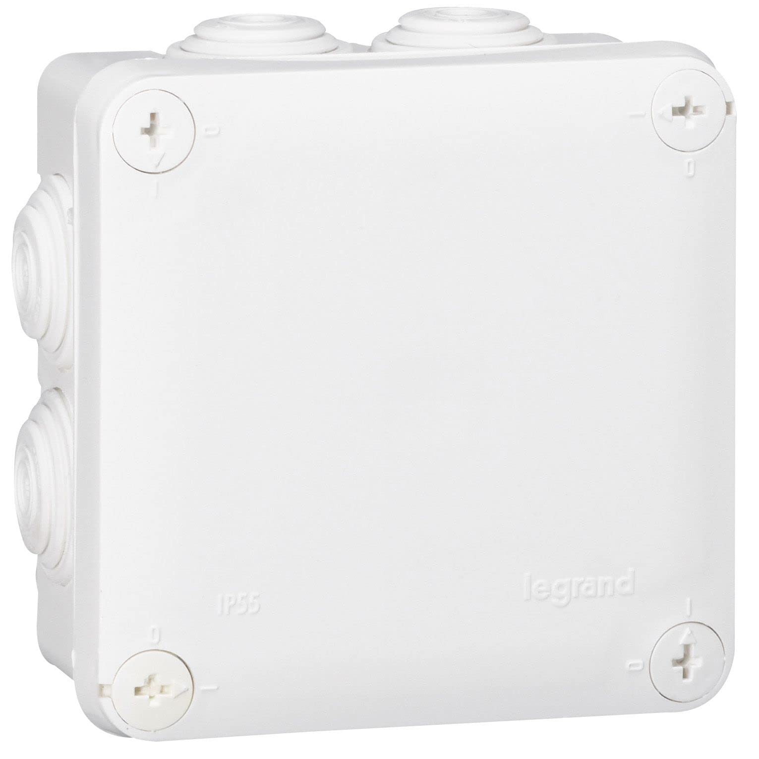 Legrand LEG94520 Square Junction casing Closing by 1/4 Turn 100 x 100 mm White