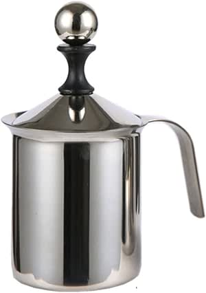 sichyuan doble capa manual de acero inoxidable para espuma de leche