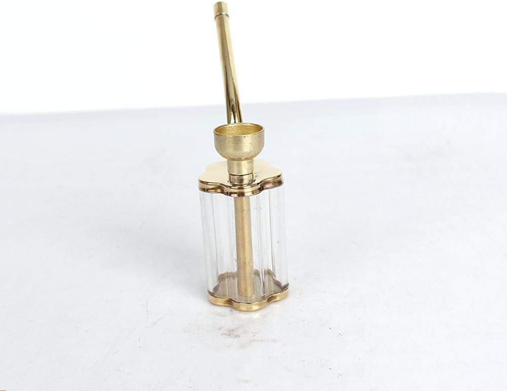 Myzixuan Filter pipe metal water pipe clear water pipe brass smoke pot men's water pipe