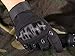 Tactical Gloves for Men & Women - Upgraded- Touch Screen. Free MESH Bag. Motorcycle, Cycling, Bike, Riding, Hiking, Camping, Combat, Shooting, Outdoor, Paintball, Military, Hard Knuckle. (Black, XL)