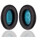 YOCOWOCO Cushions Bose Replacement Ear Pads Kit- Ear Cups for QuietComfort 2 15 25 35 QC2 QC15 QC25 QC35, AE2,AE2i, AE2w, SoundTrue, SoundLink(Around-Ear) Headphones, Black