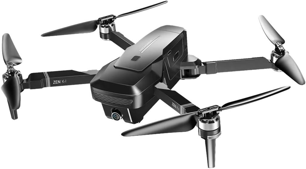 Ecurson VISUO Zen K1 Drone with Camera WiFi HD FPV Foldable RC Quadcopter RTF 2.4Ghz Remote Control Headless [Altitude Hold] Super Easy Fly for Training