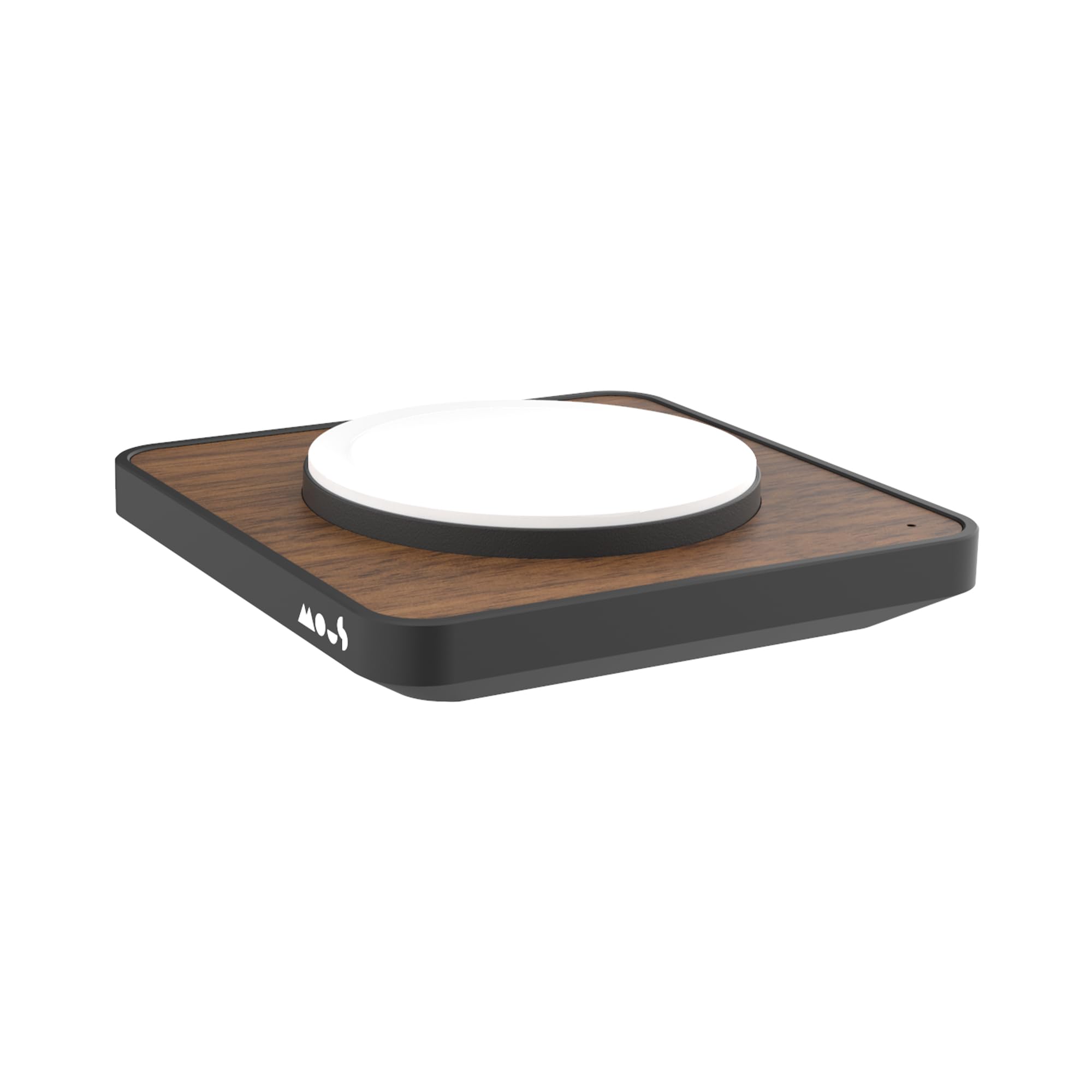 Mous - Wireless Charger Pad compatible with MagSafe and Pixelsnap - Fast Charging up to 15W - Walnut