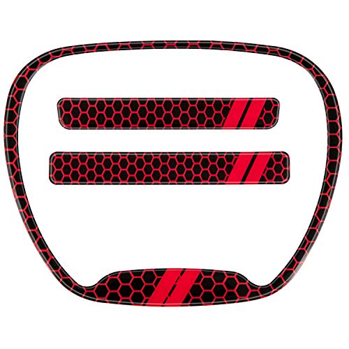 Steering Wheel Emblem Kit Trim Cover for Dodge Challenger Charger 2015